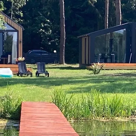 度假居 Mazury Resort-nowoczesna Stodola 10 M Od Jeziora